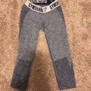 Navy gym shark pants